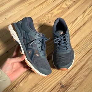 Asics Gel-Kayano 24 Womens Running Shoes Blue Orange sneakers Size 7.5 casual